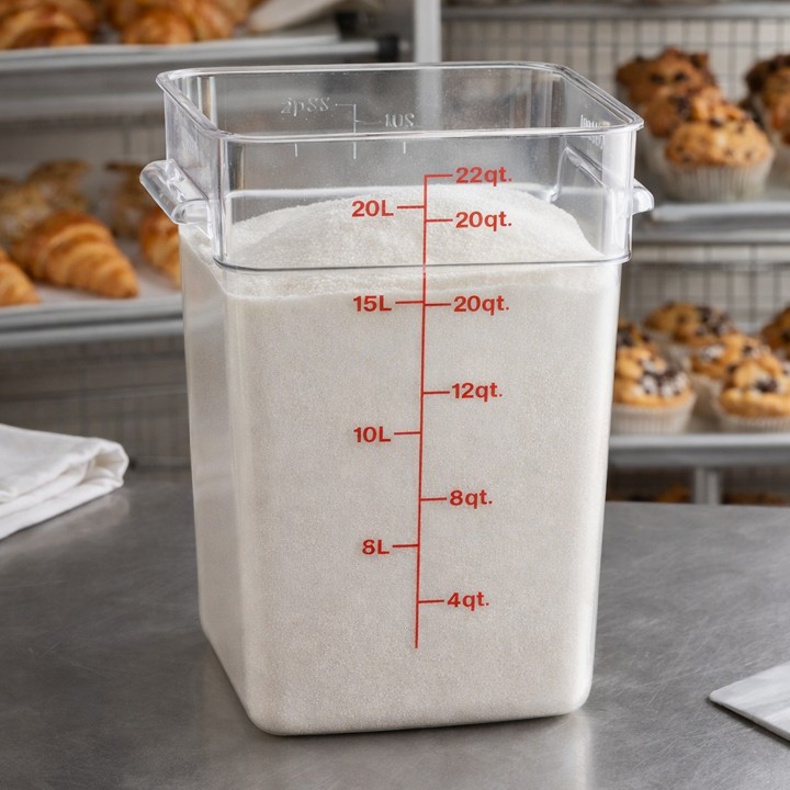 Large Bakery Container with Lid