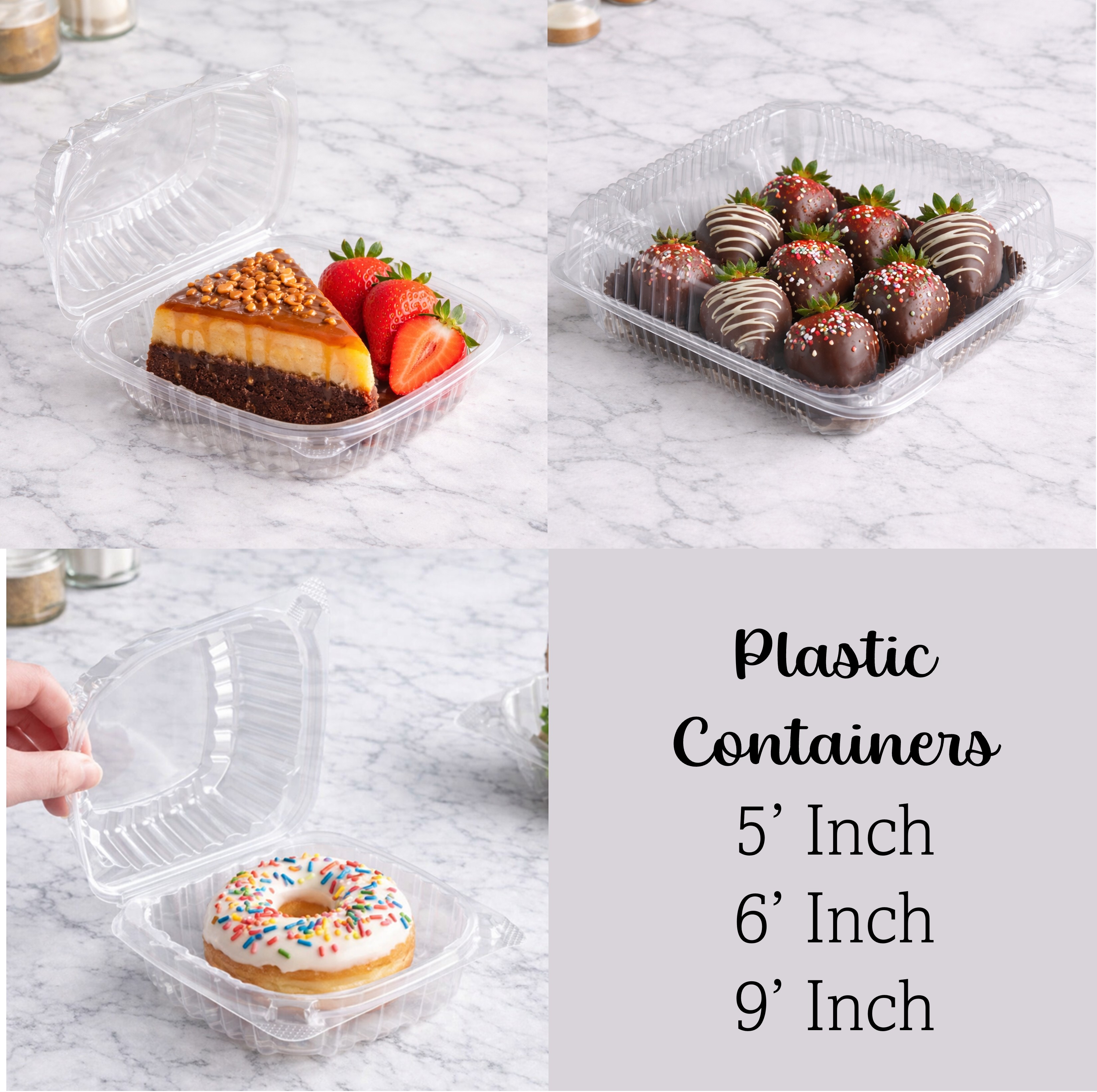 Plastic Square Containers