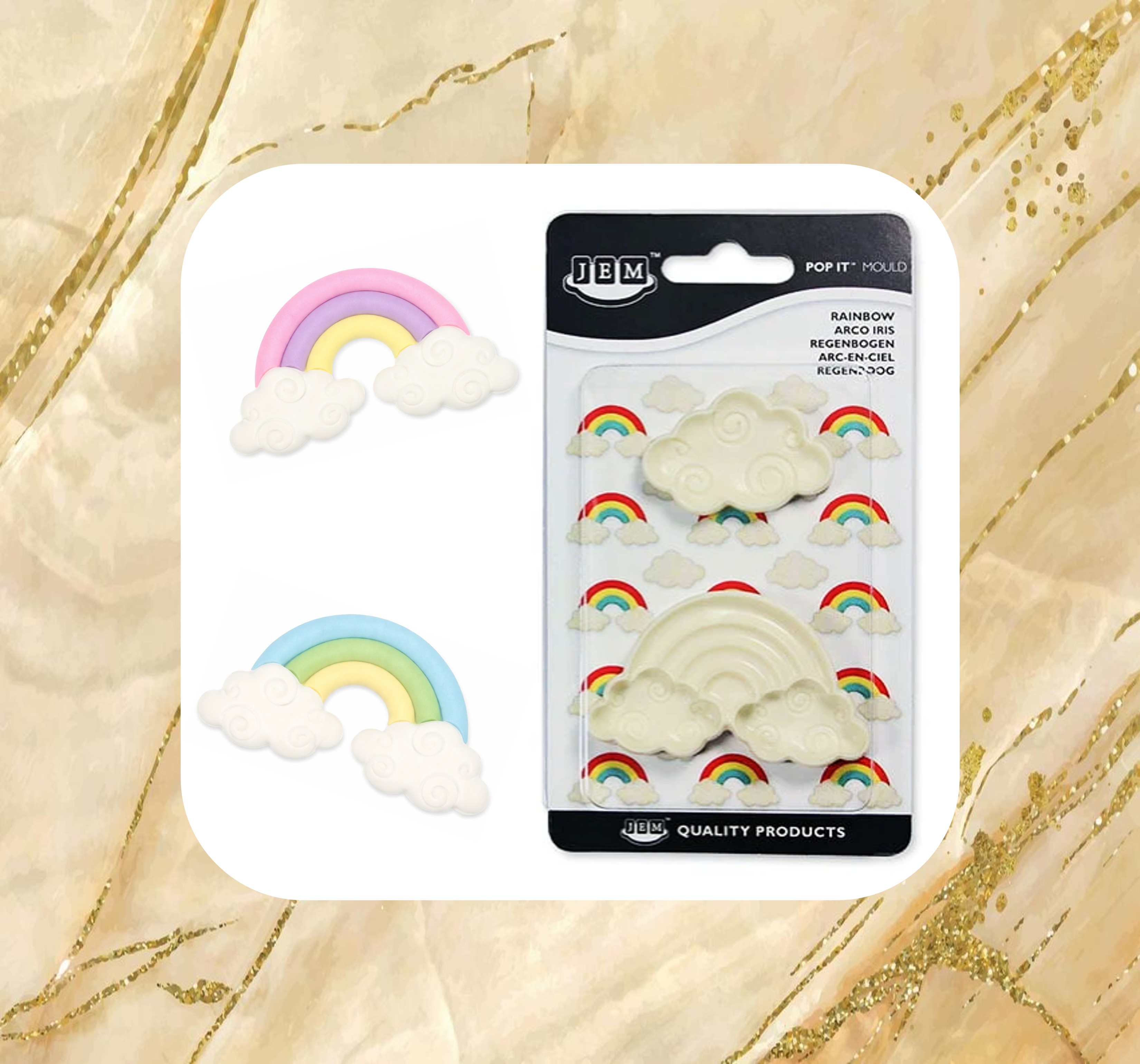 Cloud & Rainbow Mold