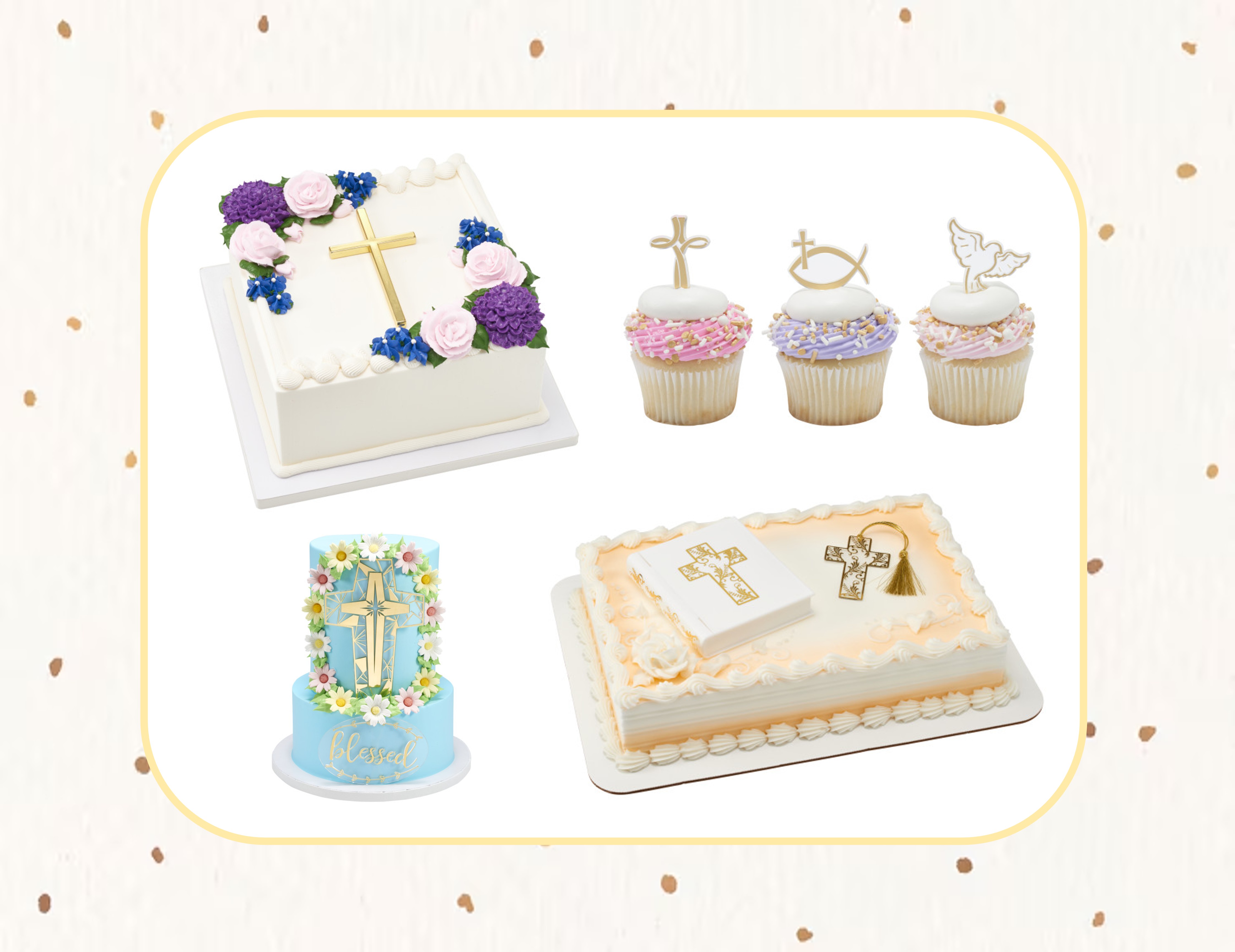 Baptism & Communion Toppers